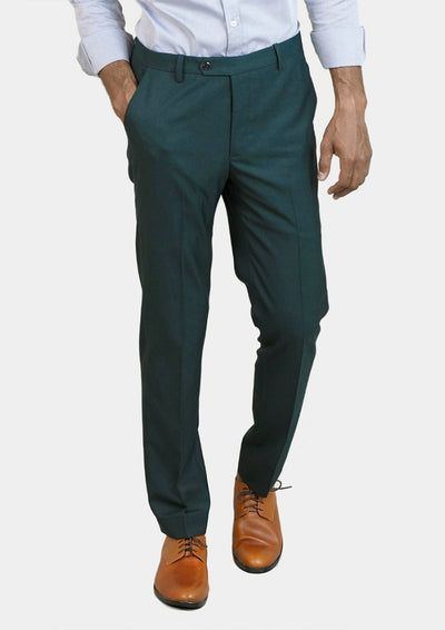 Jones Green Slim Fit Pants – gentsuitspage